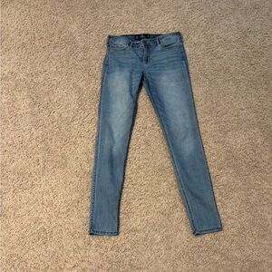 Hollister High-Rise Light Blue Super Skinny Jeans
